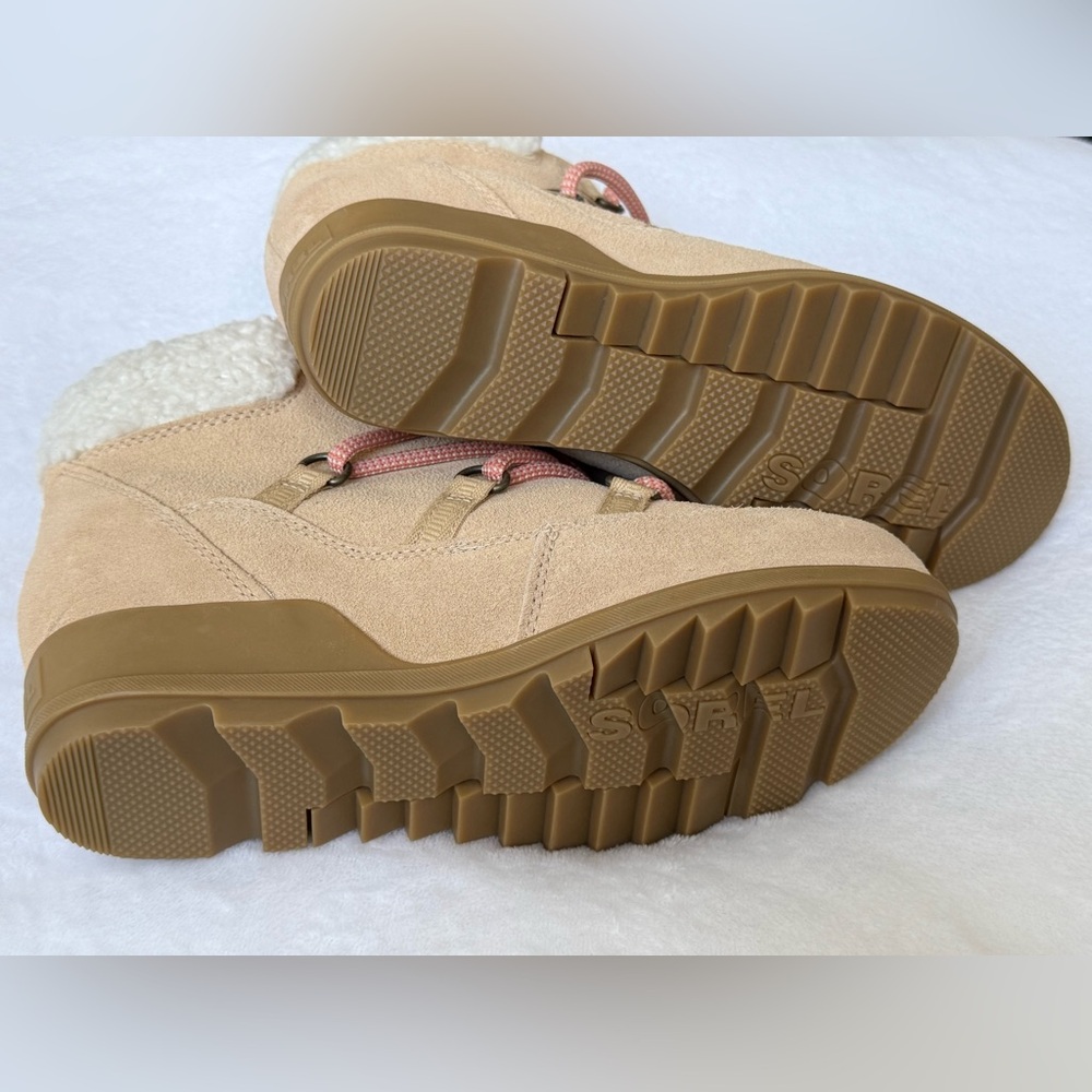 Sorel Women's Evie Lace Up Waterproof Wedge Bootie - Picture 8 of 10
